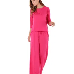 Nite Flite Pink T-Shirt With Pyjamas-picture-31