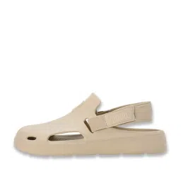 Puma Men's Shibui Toasted Almond Back Strap Clogs image 3