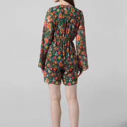Only Green Printed Playsuit image 3