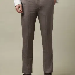 Arrow 1851 Autoflex Brown Self Trousers image 4