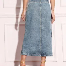 Miss Chase Blue Skirt image 3