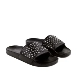 Griffin Men's Black Slides image 3