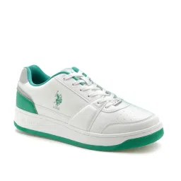 U.S. Polo Assn. Men's White Casual Sneakers image 3