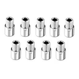 CLINTON 2 inch Extension Nipple Brass For Pipe Fittings (Pack of 9)-picture-43