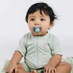 THE PLUSH CLUB Infants Printed Round Neck Rompers-picture-30