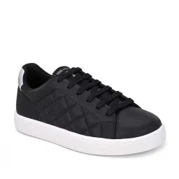 Spykar Women's FAIRWAY Black Casual Sneakers image 3