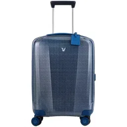 Roncato Blue Printed Hard Cabin Trolley Bag -21 cm-picture-19