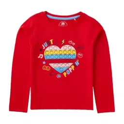 Cub McPaws Kids Multicolor Cotton Printed Full Sleeves T-Shirt (Pack of 3) image 3