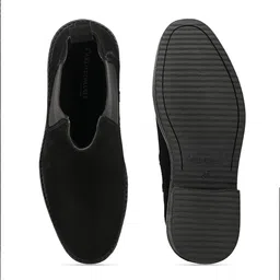 CARLO ROMANO Men Black Flat Boots image 3