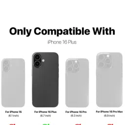 GRIPP Matte Privacy Tempered Glass Screen Protector for iPhone 16 Plus (6.7") - Black-picture-14