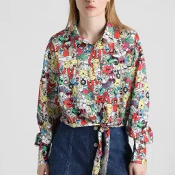 Only White Printed Shirt-picture-39