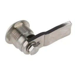 Steinbach & Vollman Triangular Key Lock Stainless Steel, 20 mm Panel to Tongue Depth, 20.2x22.2 mm Panel Cutout, 3410135 image 3