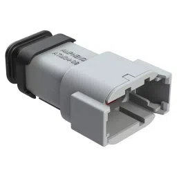 AMPHENOL SINE/TUCHEL AUTOMOTIVE HOUSING, RCPT, 8POS, 7.5A, ATM04-08PA-SR1GY image 1
