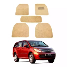 Auto Pearl MA3O268 PVC and Plastic Standard Mat for Tata Aria 2005-2015 (Beige)-image-29
