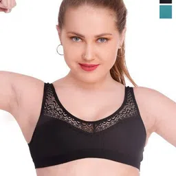 EMPISTO Women Solid Non Padded 3 Full Coverage Bra-picture-33
