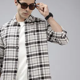 U.S. Polo Assn. Denim Co. Checked Pure Cotton Casual Shirt-picture-47