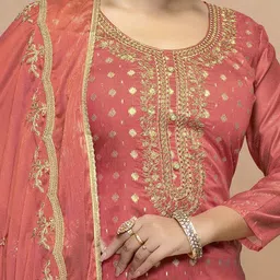 Maroosh Embellished Unstitched Dress Material-picture-24