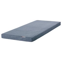 ikea vognill Coir foam mattress, firm/light blue, 90x200 cm-picture-1