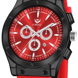 LORENZ Men Brass Dial & Straps Analogue Watch MK-4099R image 2