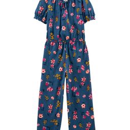 Carter's Floral Print Jumpsuit - Navy Blue-picture-31