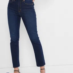 GAP Women High-Rise Cropped Light Fade Stretchable Slim Fit Jeans-image-28