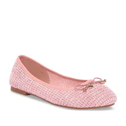 Forever Glam by Pantaloons Women's Pink Flat Ballets image 3