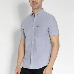 American Eagle Outfitters Grey Regular Fit Shirt image 3