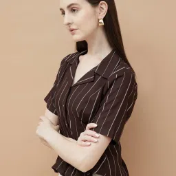 CODE by Lifestyle Women's Brown Shirt image 3