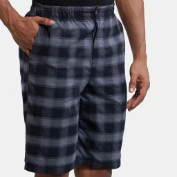 Jockey US88 Men's Super Combed Mercerized Cotton Woven Regular Fit Printed Bermuda (Prints May Vary) image 3