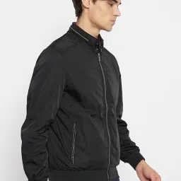 Duke Wine & Black Slim Fit Reversible Jacket image 3