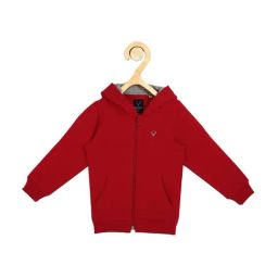 Allen Solly Junior Red Cotton Hoodie-picture-17