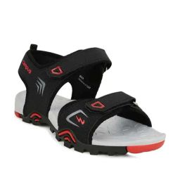 Campus Men's ART Black Floater Sandals-picture-27