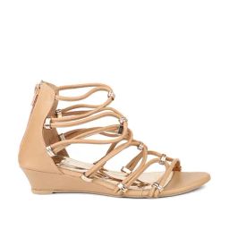 Inc.5 Women's Tan Gladiator Wedges-picture-28