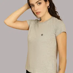 Friskers Grey Cotton T-Shirt image 3
