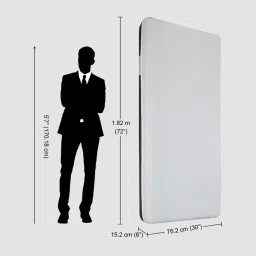 Godrej Interio Sleep Comfort LB White Pocket Spring Single Bed Mattress image 3