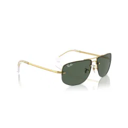 Ray-Ban Green Square Unisex Sunglasses image 3