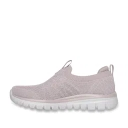 Skechers Women's GRACEFUL - GOOD VIBE Lilac Sneakers image 3