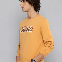Levis Brand Logo Printed Pure Cotton Sweatshirt image 2