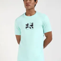 Calvin Klein Jeans Blue Cotton Slim Fit T-Shirt-picture-17