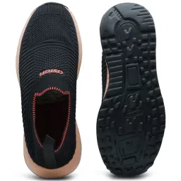 Asian BREEZE-04 Women's BREEZE-04 Black Slip On Shoes image 3