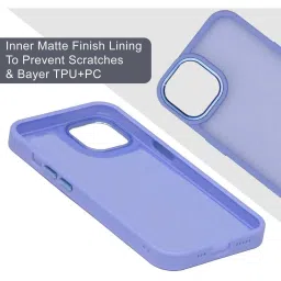 Sprig Translucent Back Cover for APPLE iPhone 14 Plus (Purple) image 3