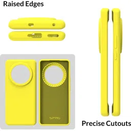 Sprig Back Cover for Realme 12 Plus 5G (Yellow) image 3