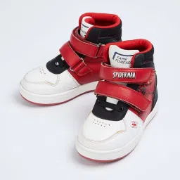 Fame Forever by Lifestyle Kids White & Red Casual Sneakers image 3
