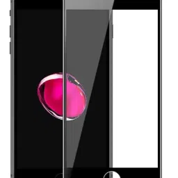 GRIPP 0.3mm Ultimate 3D Curved HD Tempered Glass for iPhone SE (3rd Gen - 2022) - Black image 5