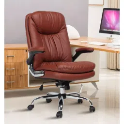 Modern India Seating High Back Manager Chair Tan Mi6 image 2