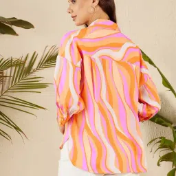 Rare Multicolor Printed Shirt image 2