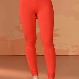 Lakshita Women Orange Leggings-picture-36
