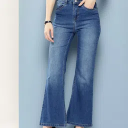 Chemistry Women Bootcut High-Rise Light Fade Stretchable Jeans-image-60