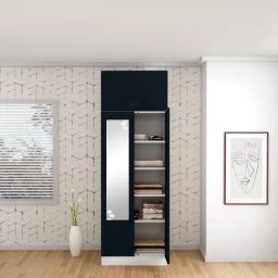 Godrej Interio Slimline 2-Door Steel Almirah, Pac Blue (1-Year Warranty,OHU)-picture-41