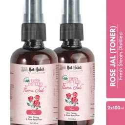 Nat Habit Rose Fresh Distilled Floral Jal - Pack of 2-picture-29